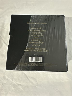 Vintage Roxy Music The Complete Studio Recordings CD Box Set 2012