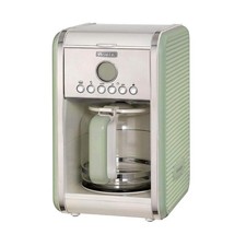 Ariete Macchina per Caffè Americano 1342 vetro temperato 12 tazze 2000W Verde