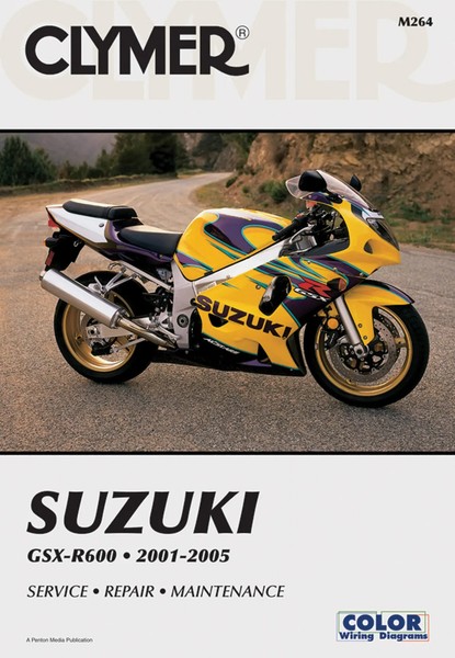 Suzuki GSX-R600 Series Motorcycle (2001-2005) Service Repair Manual Publishing-image