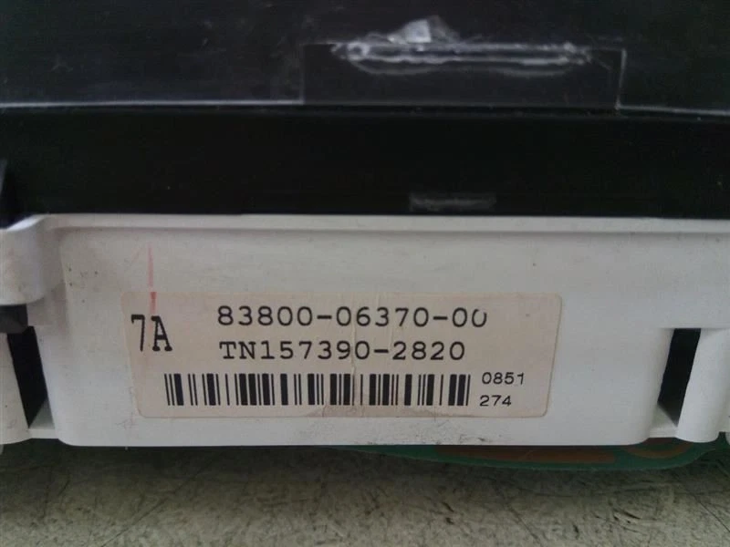 Cuadro de instrumentos velocímetro 8380006370 para Toyota Solara 99-01 O47-191313 Foto 4 de 4