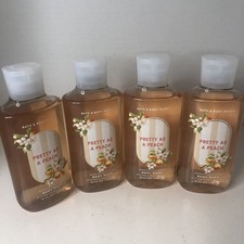 4 Pack Bath  Body Works Pretty As A Peach Body Wash 10 Fl oz Fruity Floral