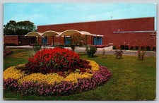 Ocean City Tabernacle NJ Postcard 1970 Jack Freeman Vintage Flowers C195