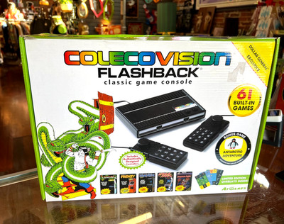 COLECOVISION FLASHBACK DOLLAR GENERAL EXCLUSIVE COMPLETE IN BOX TESTED FREE SHIP