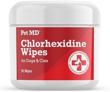 Pet Cleansing Wipes with Aloe 50 Count