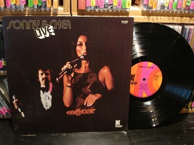 Sonny & Cher   Sonny & Cher Live     Vintage  LP  Kapp Records   KS 3654