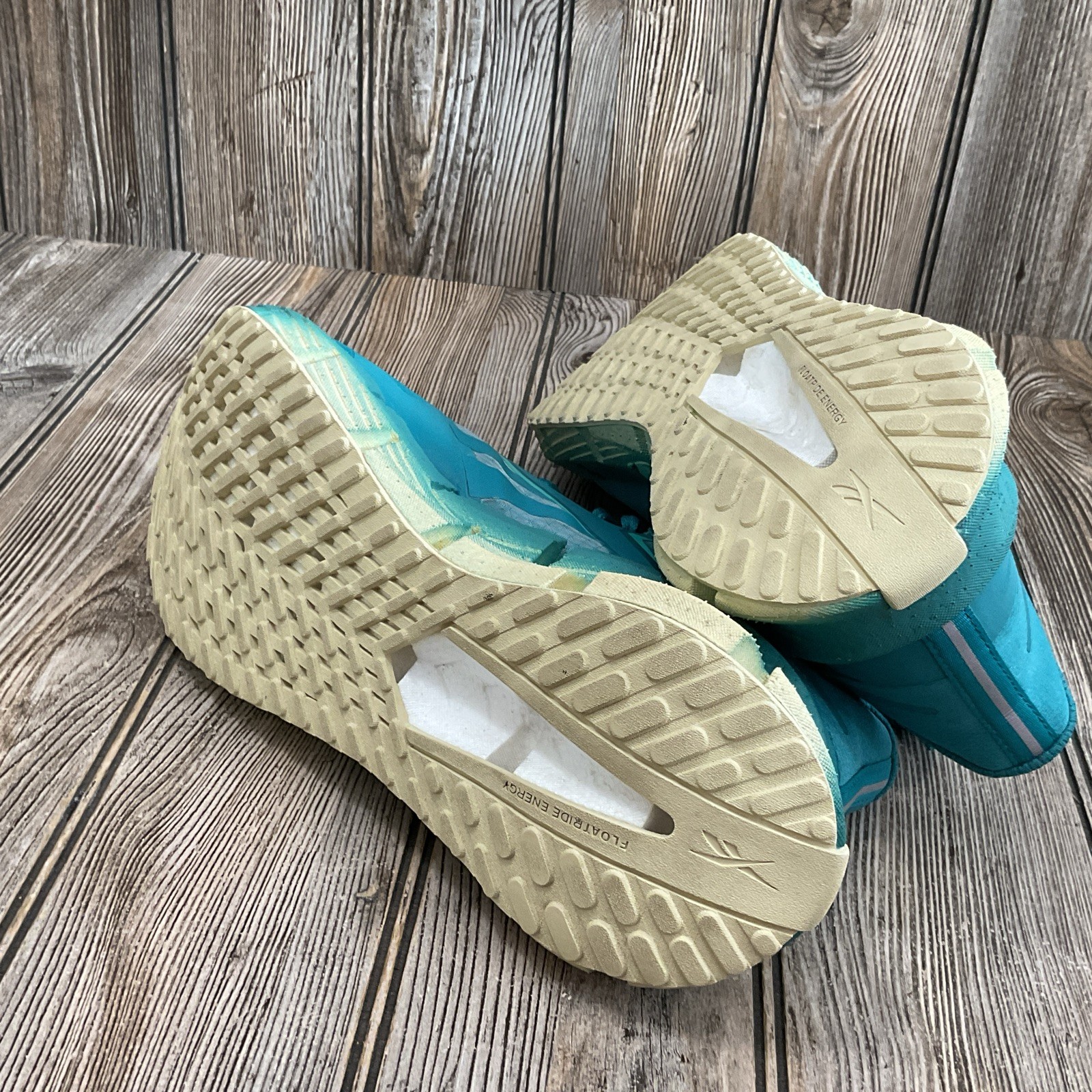 Reebok Floatzig 1 Green Performance Running Sneak… - image 13