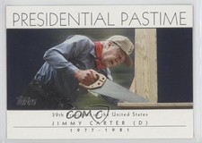 2004 Topps Presidential Pastime Jimmy Carter #PP38 1b9b