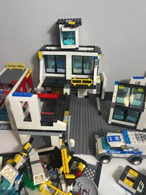 Lego City Police 7744 Fire 7208 7942 & Propeller 7292 Bundle READ