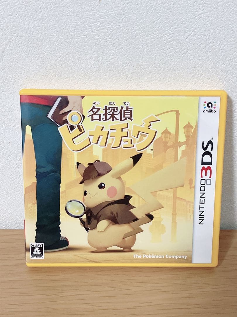 Nintendo 3DS Meitantei Detective Pikachu Japaese Video Game Japanese ver Tested