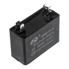 Senju Motor Run Capacitor CBB61 450VAC 6UF 4 Pin 6MFD 450V 25/70/21