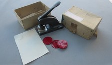 Vintage embossing stamp Rapier Machine Tools Ltd Bedford