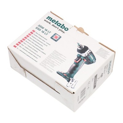 Gehäuse 18V Schlagschrauber, METABO SSD 18 LT 6.02196.85 Factory New in stock...