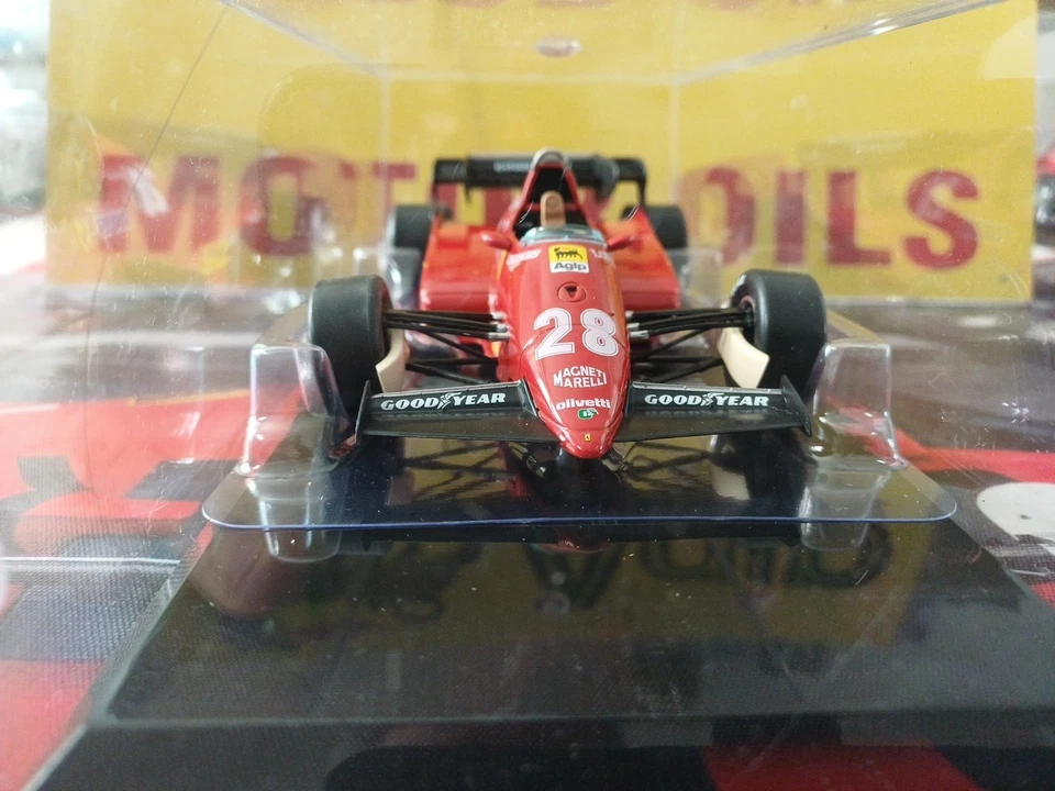 020 1/24 F1 Ferrari 126 C3 Tambay 1983 Centauria Altaya Panini Salvat Atlas Rba - Immagine 2 di 4