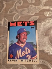 1986 Topps Traded Kevin Mitchell Rookie #74T