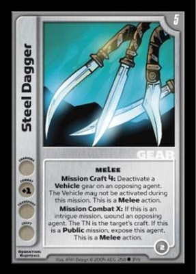 Stahldolch - Operation: Nightfall - Spycraft CCG