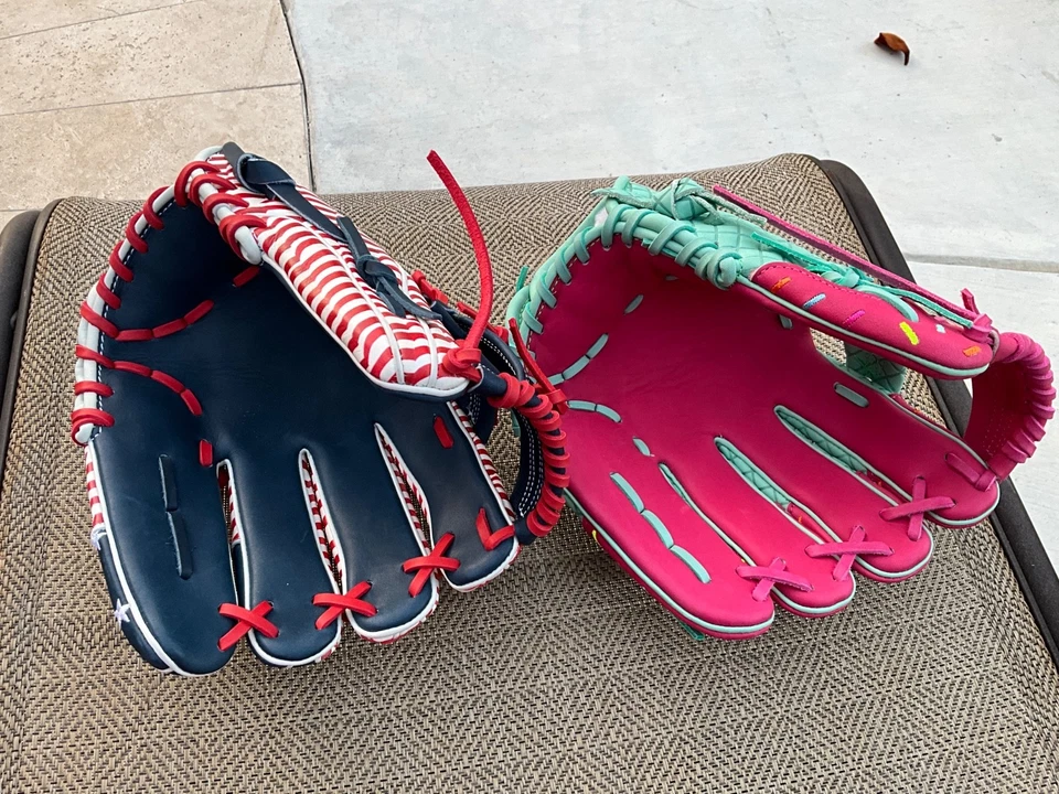 棒球手套 11.5 冰淇淋带洒水,品牌 -MROD,多种颜色 — 第 3/4 张图片