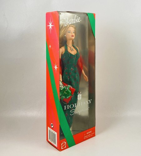 🌟Sorpresa Vacanze Natale Barbie Bambola Capelli Rossi Occhi Verdi, 2000 Mattel 27290 - Foto 3 di 6