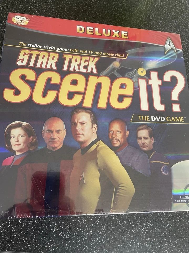 STAR TREK SCENE IT? Deluxe DVD GAME new and sealed - Image 4 of 4