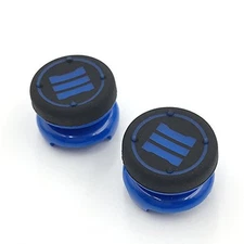 2 x Analog Thumbsticks Cap Thumb Stick Grips Joystick High Dark Blue 