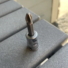 Snap-on Tools Phillips 3/8" Drive Socket Bit Driver FTX40A