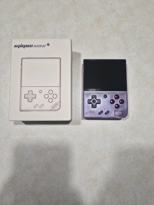 Miyoo Mini Plus Handheld Game Console Purple With Box