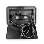American Motorhome RV Black Exterior Shower Assy DF-SA170-BK
