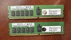 New Listing2 X Samsung 16GB DDR4-2400 1Rx4 ECC Register Server RAM 288-Pin M393A2K40BB1-CRC