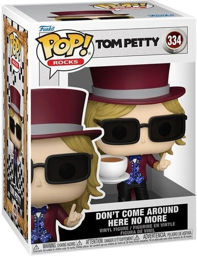 Tom Petty Funko POP! Rocks: Tom Petty, Don't Come Around Here No More (Vinyl Fig