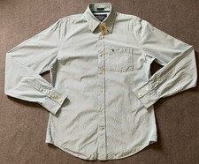 Vintage Y2K Abercrombie Fitch Mens L Muscle Stripe Button Up Shirt NWT Slim Fit