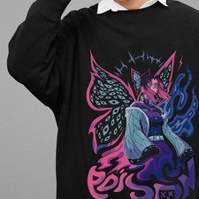 Demon Slayer Sweatshirt Shinobu Kocho Sweater Kimetsu No Yaiba Akaza Pullover