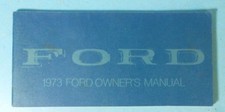 73 1973 Ford Ltdgalaxie500wagons Owners Manual