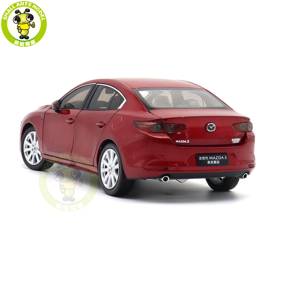 600-016 1/18 マツダ3 アクセラ3 MAZDA3 AXELA レッド 1/18 Mazda 3 AXELA Red Diecast Model Toy Car Gifts For