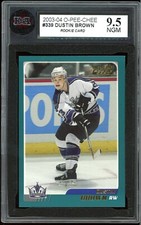 2003-04 O-PEE-CHEE #339 Dustin Brown Rookie Card KSA 9.5 NGM