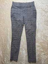 Tommy Hilfiger Women s Size 4 Skinny Fit Pants Gray Plaid