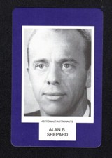 Alan B. Shepard Astronaut 1993 Face To Face Game Card Canadian Issue
