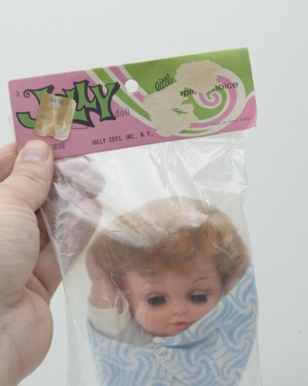 Vintage JOLLY TOYS Doll Style 1808 Made in Hong Kong NOS | eBay