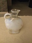 Vtg Jim Beam Royal Opal Milk Glass Decanter, White, Uncommon — photo 2