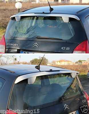 Alerón Trasero (spoiler) Para Citroën C2 - En Bruto (sin Pintar), De Poliuretano, Referencia ST053-F149G