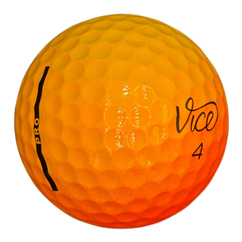 Vice Pro Shade Red & Orange AAAAA Mint 12 Used Golf Balls 5A eBay