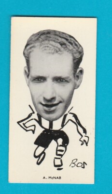 FUSSBALLER - ALEX McNAB OF SUNDERLAND - JOHN SINCLAIR LTD. - 1938