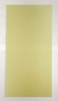 G-10 NATURAL GREEN .062'' KNIFE HANDLE SPACER / LINER MATERIAL 6'' x 12'' ( 1 PC. )
