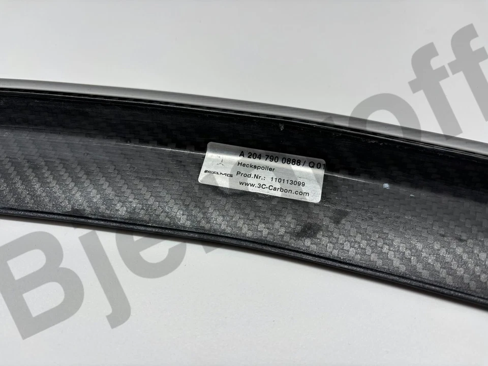 OEM Rear Spoiler Carbon Spoiler MERCEDES C Class W204 63 AMG A2047900888 - Image 4 of 4
