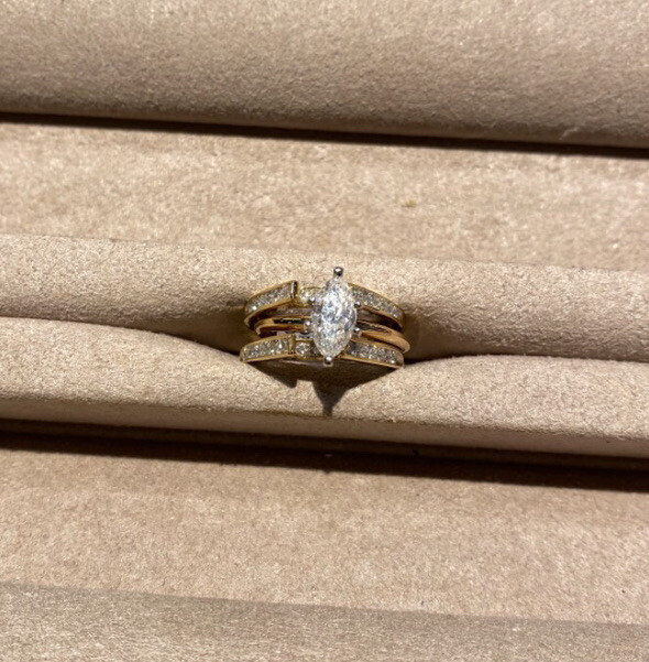 1/2 CT. Diamond Solitaire Enhancer in 14K Gold