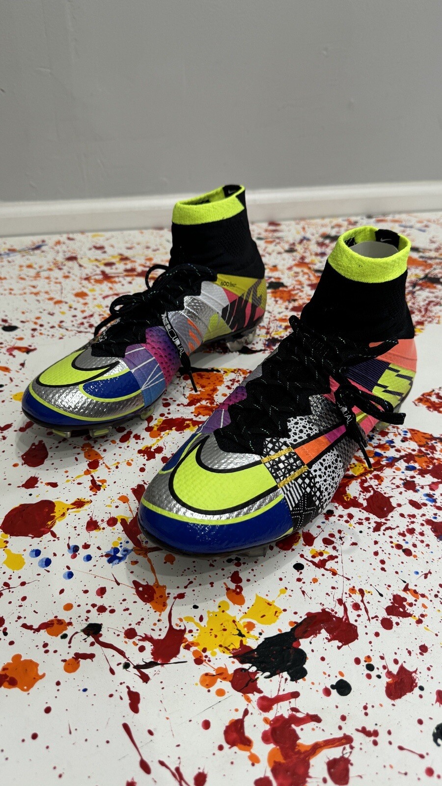 NIKE MERCURIAL SUPERFLY 4 ELITE WHAT THE SE FG 10 835363-007 VAPOR ANNIVERSARY image 3