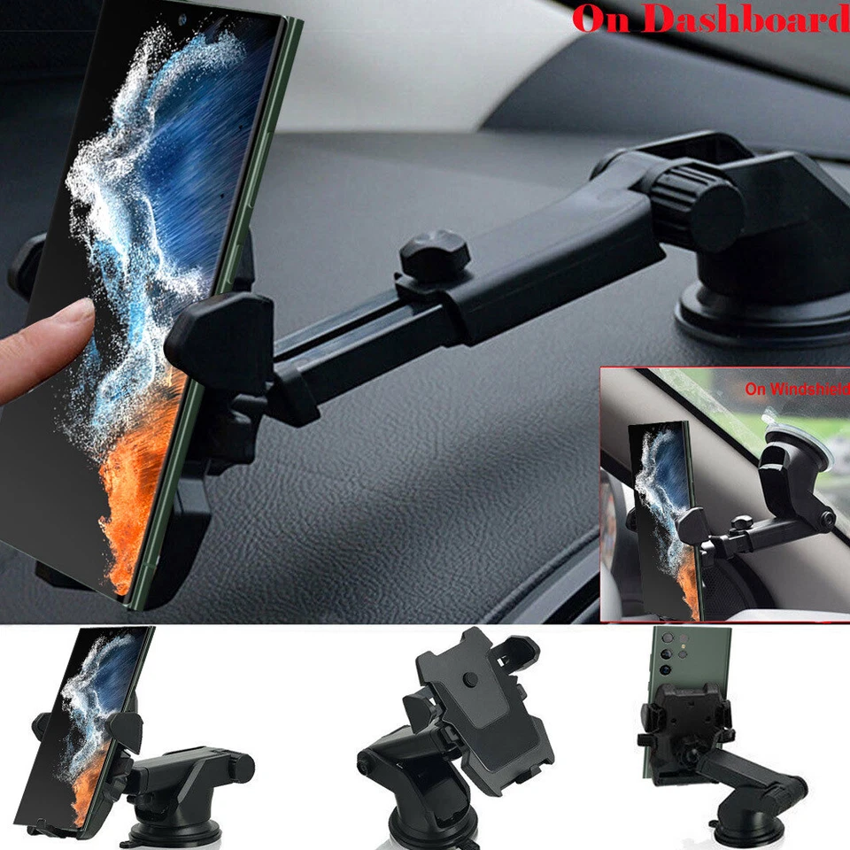 Universal Car Holder Windshield Dash Suction Cup Mount Stand For Cell Phone GPS - Image 3 of 4