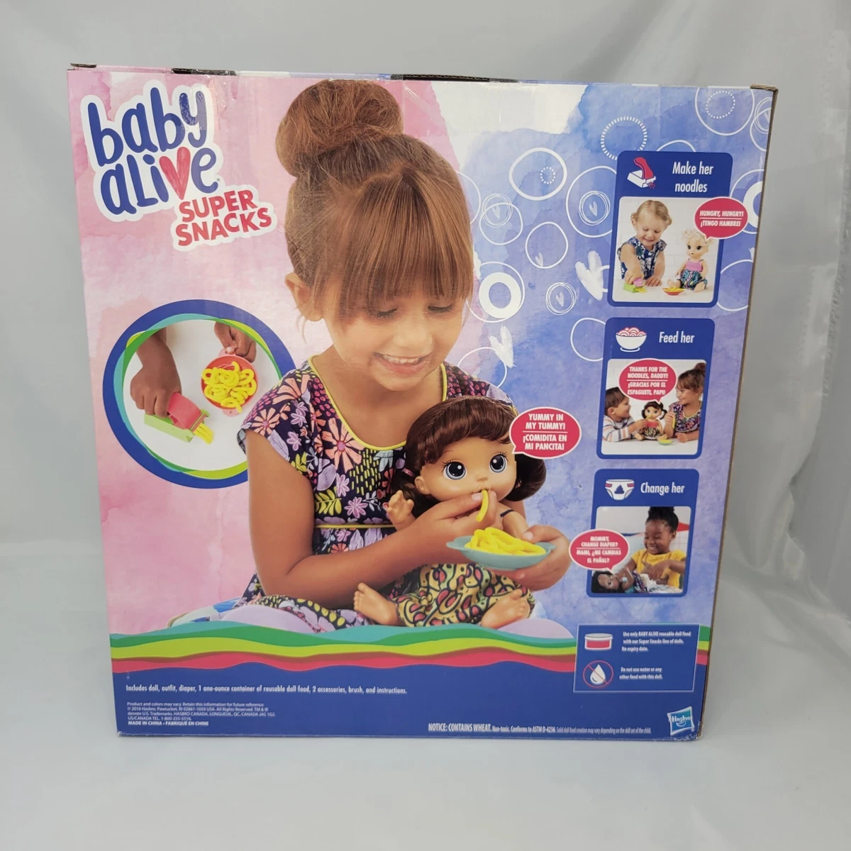 Baby alive best sale snackin noodles pret