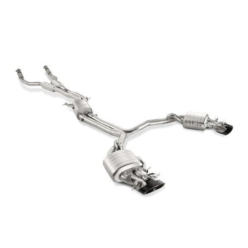 Akrapovic Scarico Sportivo Impianto Audi RS6 Avant C7 4G 2x Carbonio Tubo Finale - Foto 6 di 7