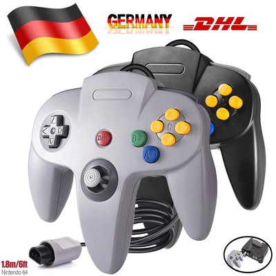 2 Pack Game N64 controller Wired Gamepad Joystick für N64 Konsole N64 System NEU