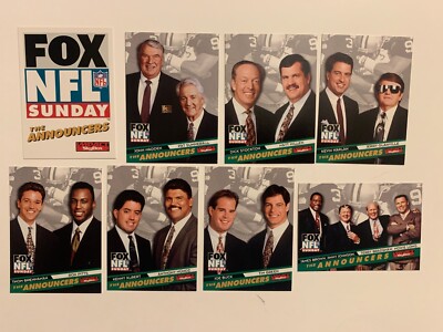1995 Skybox Impact Announcers card singles - choose from list w/MADDEN, JOE BUCK