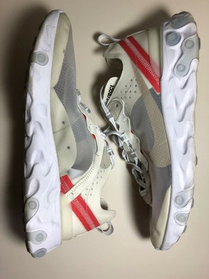 nike react element 87 sail light bone ebay
